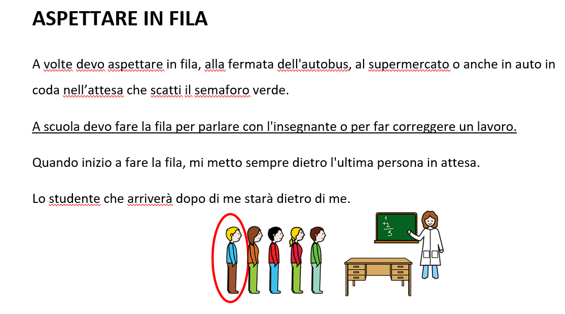 Aspettare in fila